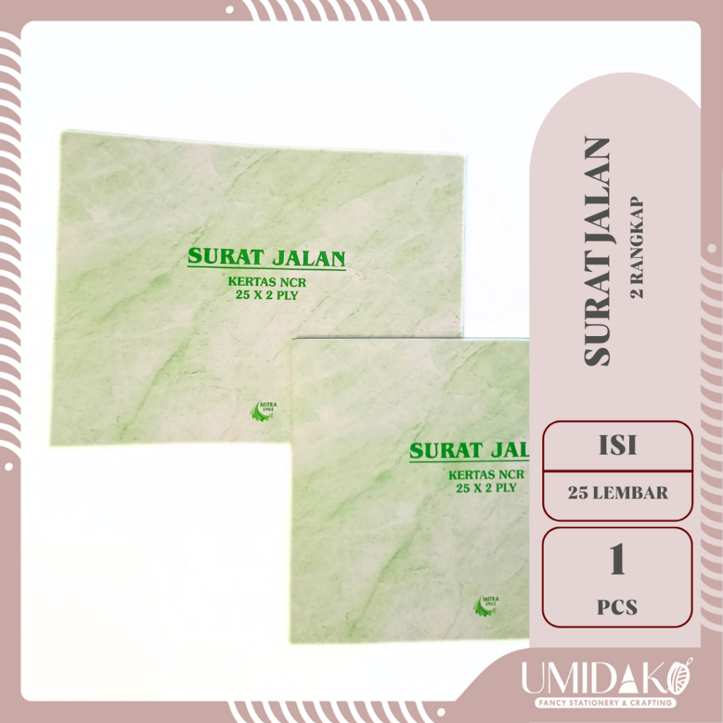 

[UMIDAKO] SURAT JALAN MITRA / SURAT JALAN 2PLY