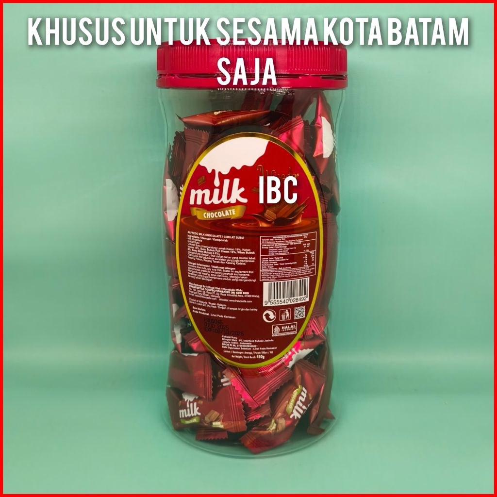 

Alfredo Milk Chocolate Jar 450 gram