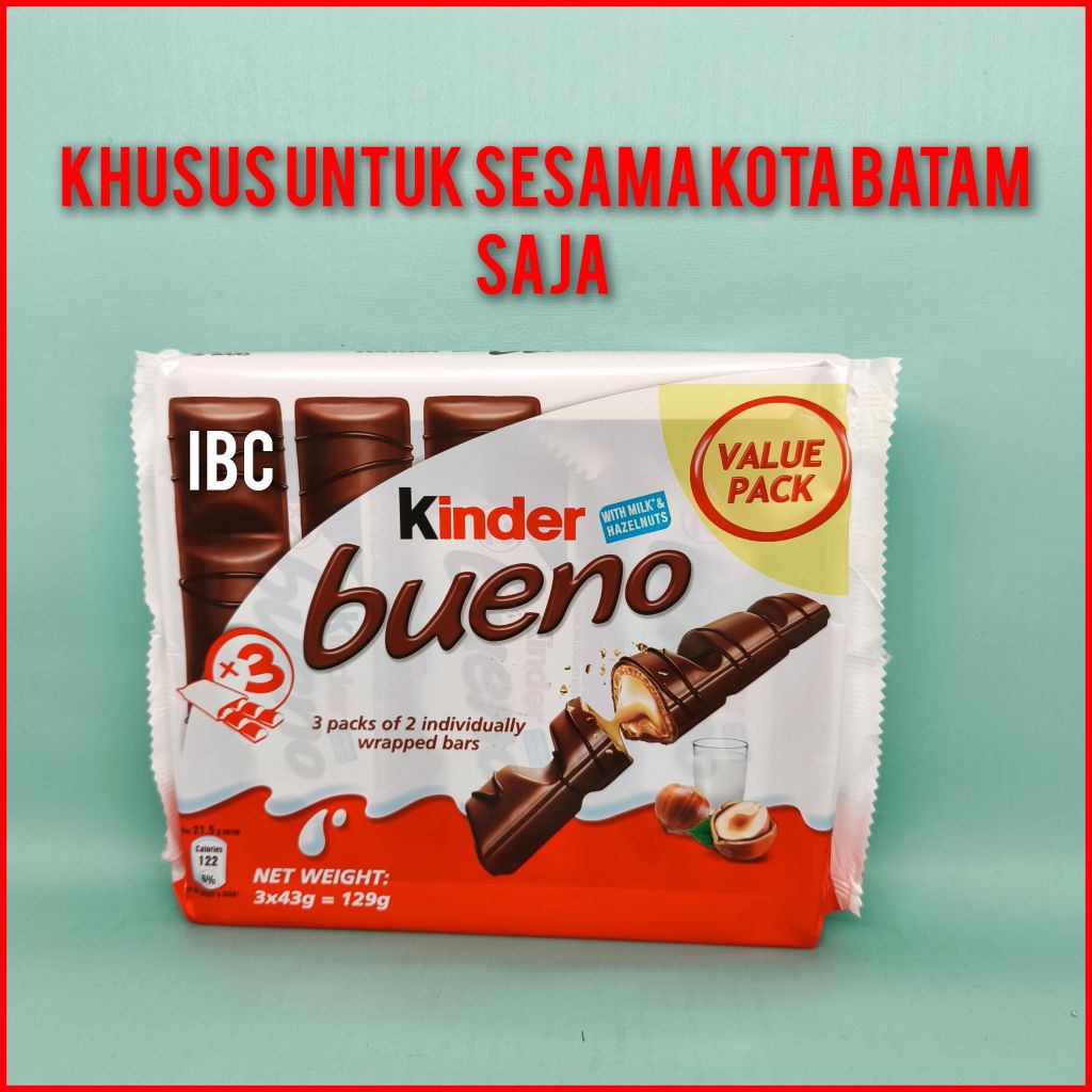 

Kinder Bueno Value Pack 129 gram