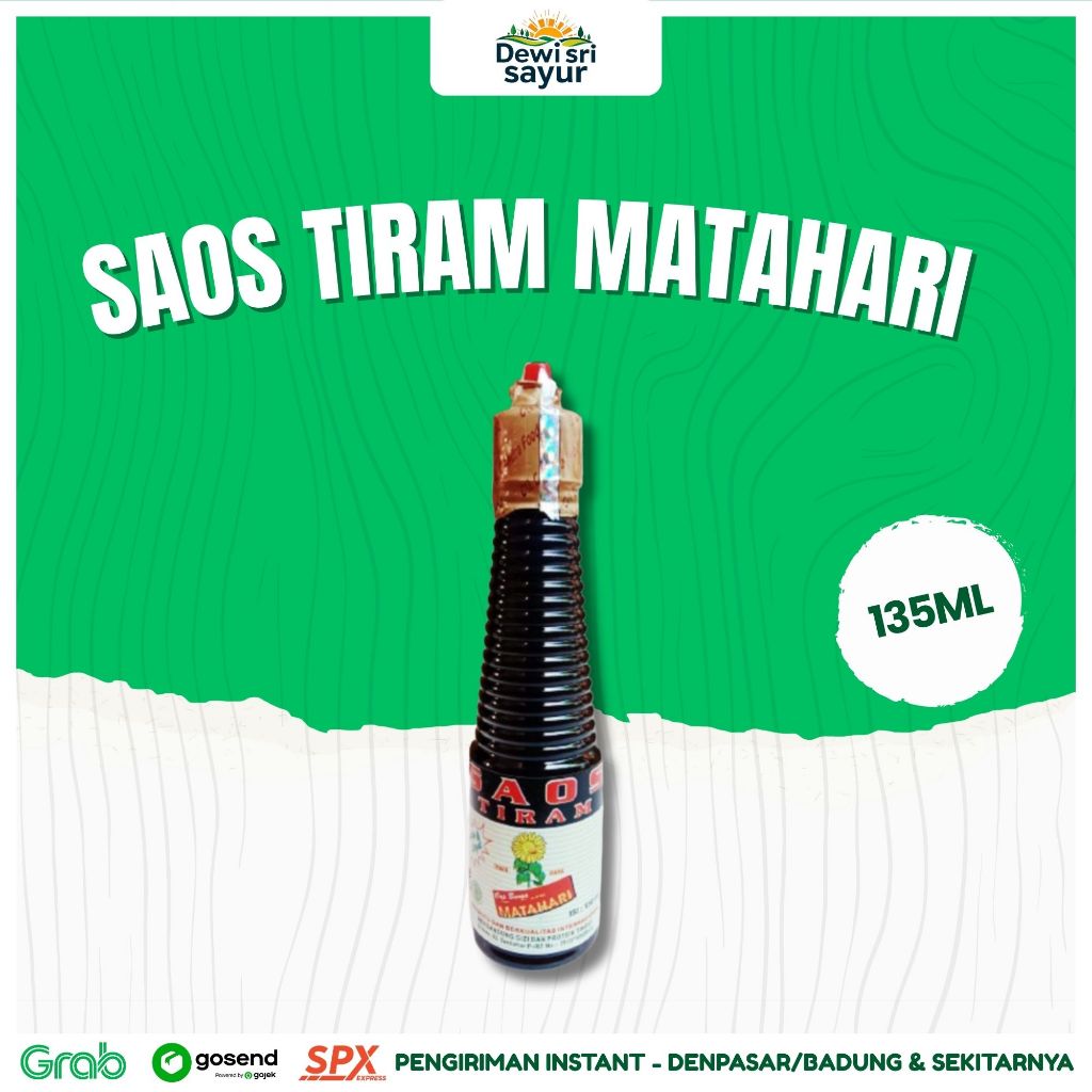 

Saos Tiram Matahari 135ml – Dewi Sri Sayur
