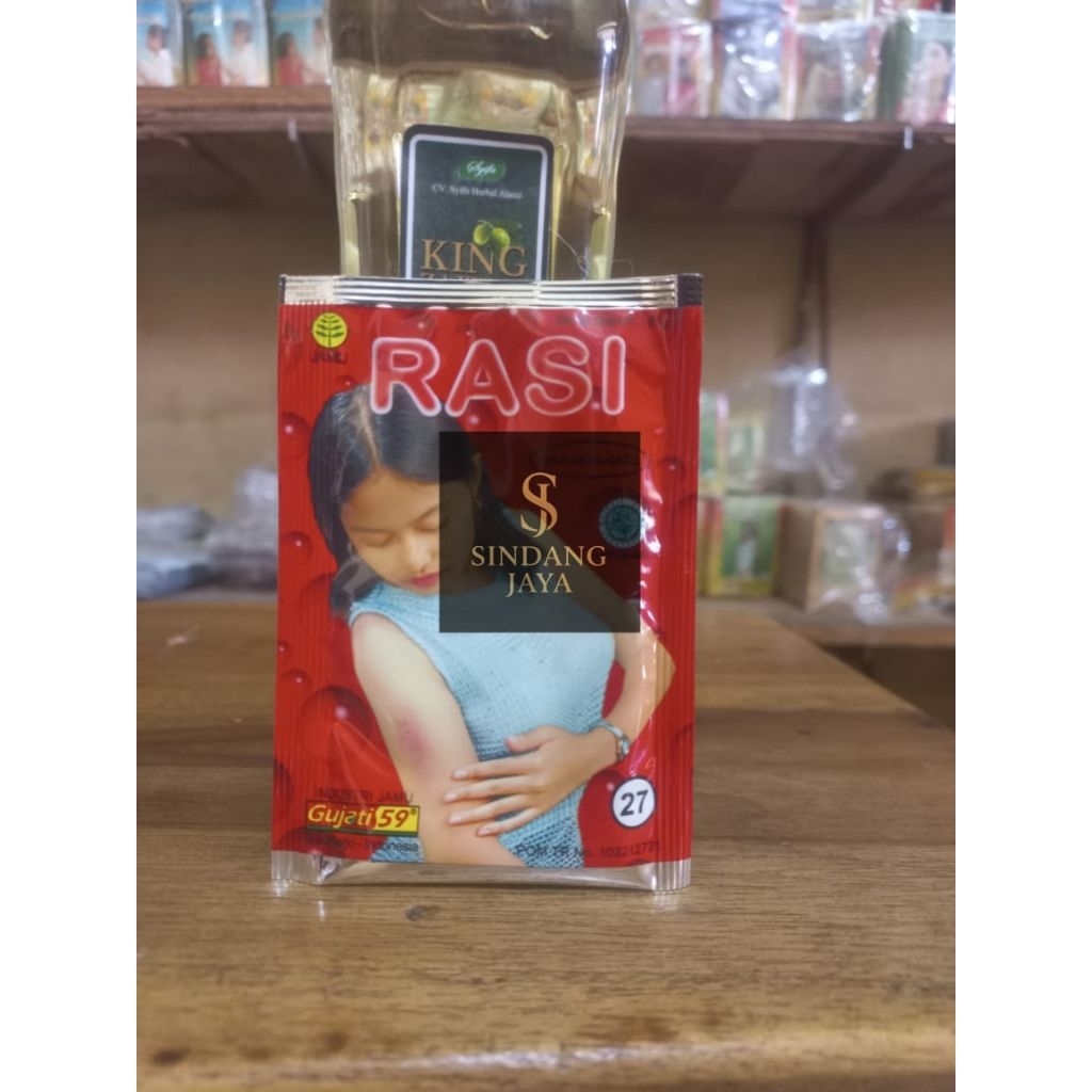 Promo Jamu Rasi Gujati serbuk 1 Pack, 3 Pack dan 5 Pack