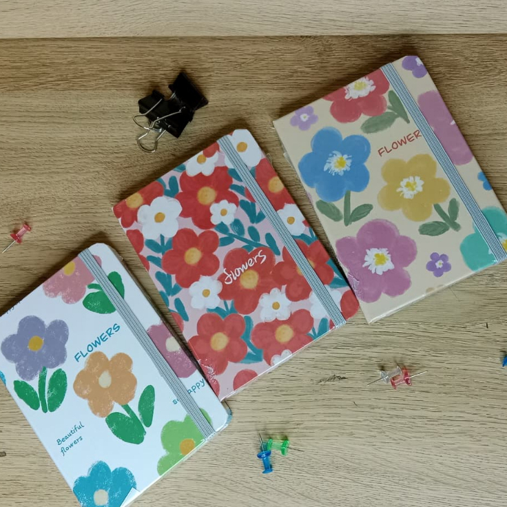 

NOTEBOOK A6 AESTHETICMOTIF HANA FLOWER AGENDA A6 XQ-11 HANA [2006023]