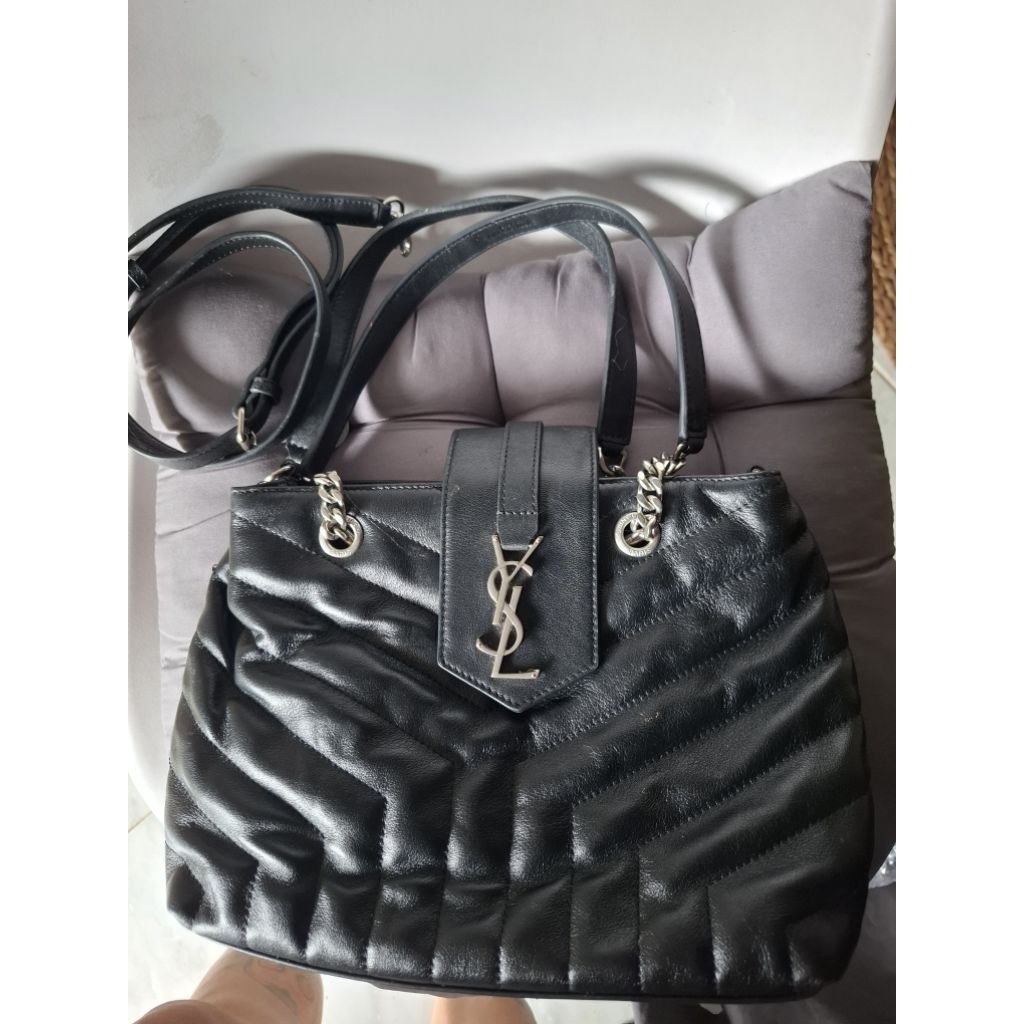 Saint Laurent Preloved Sling Chain Bag - Preloved