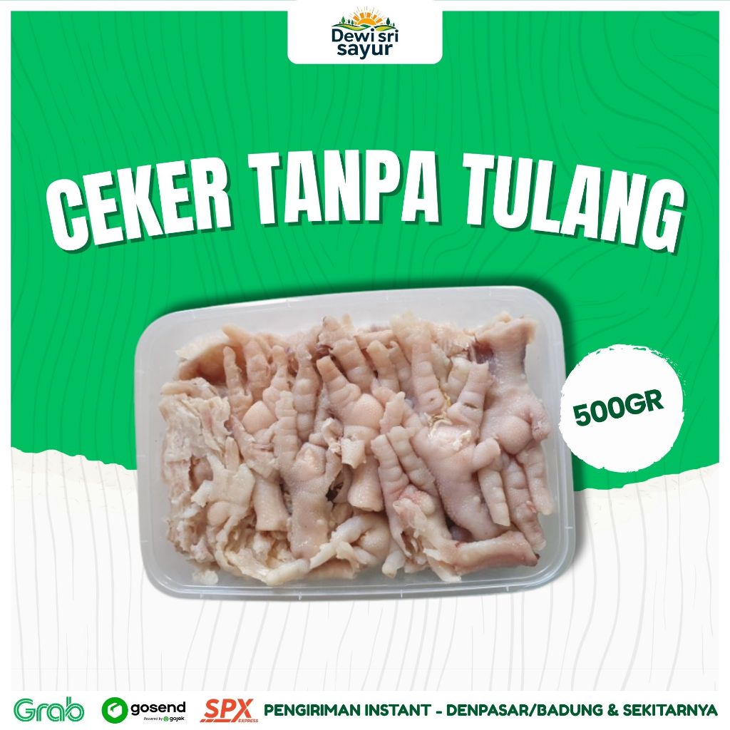 

Ceker Tanpa Tulang 500gr – Dewi Sri Sayur