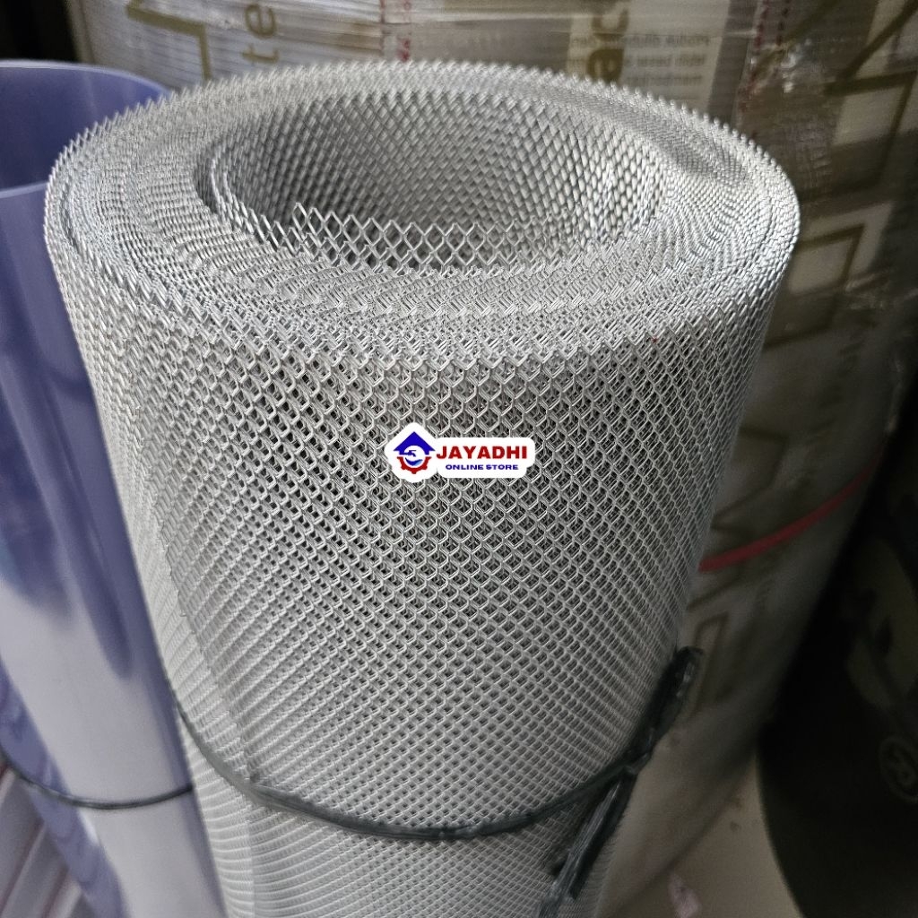 Per 50cm J0810 Mesh Almunium Kawat Wajik Mini Tawon Jilumesh Ram Kandang Teralis Rak