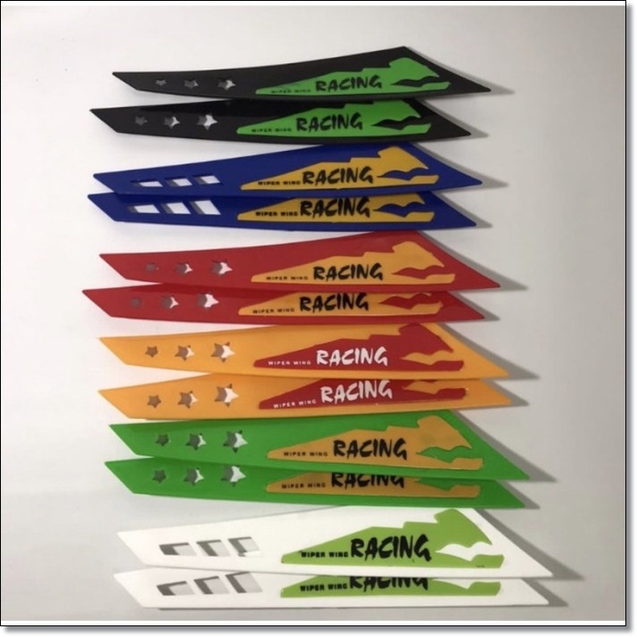 WIPER WING TRUK / VARIASI WIPER WING MOBIL / SAYAP WIPER VARIASI RACING / WIPER WING UNIVERSAL ISI 2