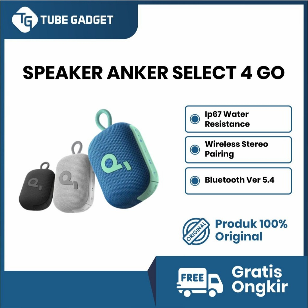 Anker Soundcore Select 4 Go Select4GO 4Go Bluetooth Speaker Outdoor Waterproof