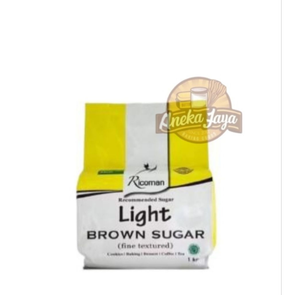 

RICOMAN LIGHT BROWN SUGAR 1 KG
