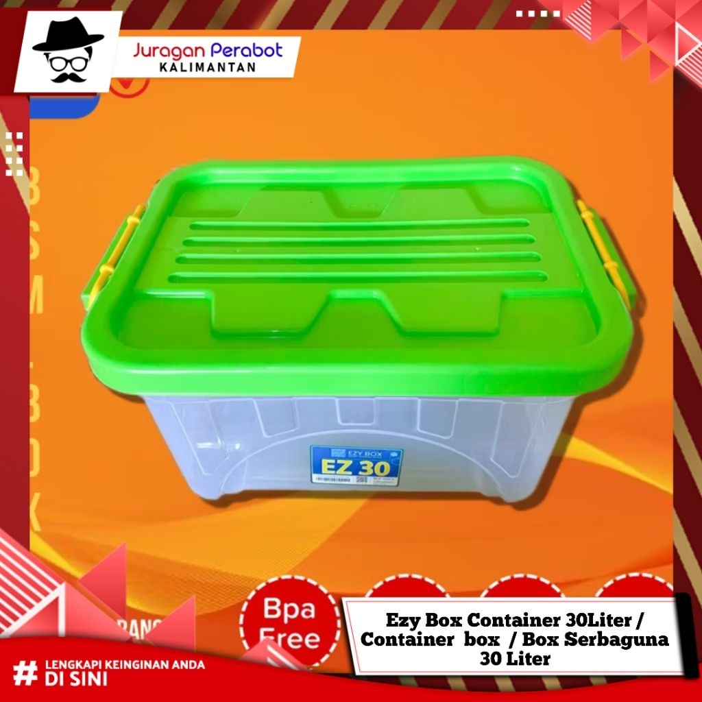 Ezy Box Container 30Liter / Container  box  / Box Serbaguna 30 Liter