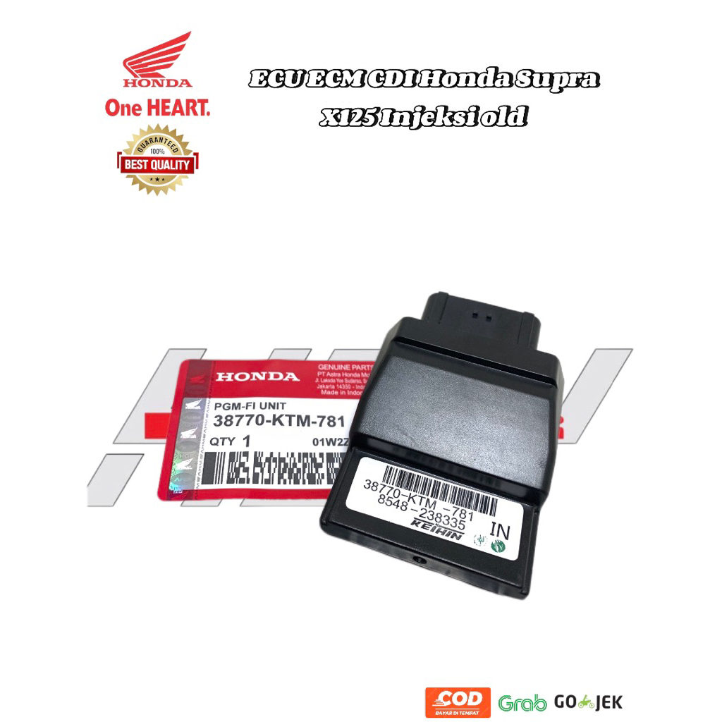 ECU ECM CDI Honda Supra X125 Injeksi old 38770-KTM-781