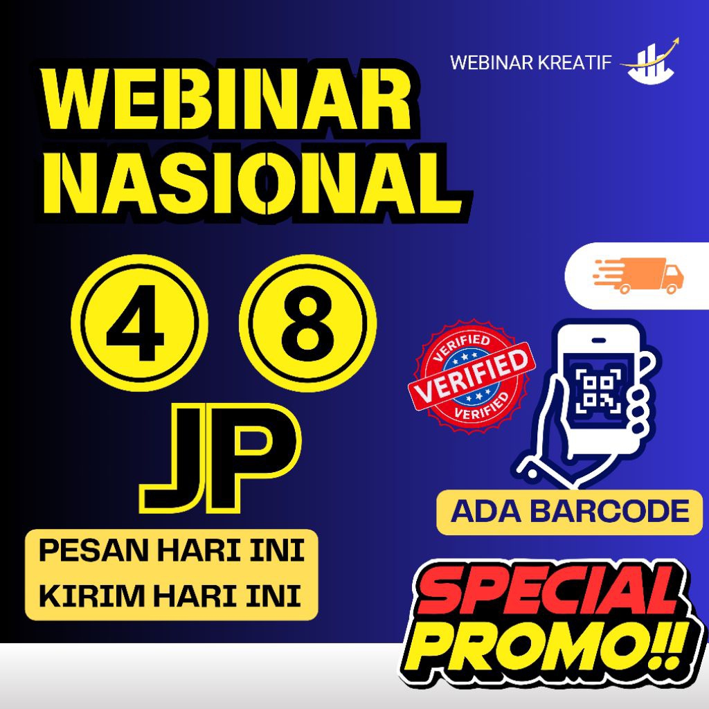 SERTIFIKAT WEBINAR NASIONAL 4JP