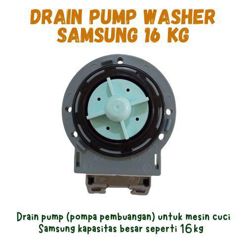 Sparepart Drain Pump Washer Samsung 16Kg – Pompa Pembuangan Mesin Cuci