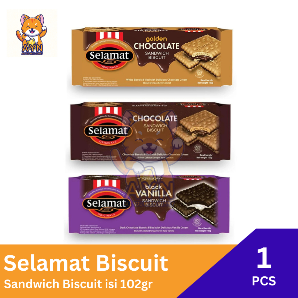 

Delfi Selamat Biscuit Sandwich [ 1 pcs isi 102 gr ]