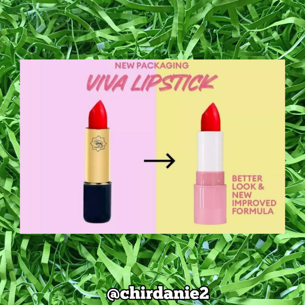 [ORIGINAL] Lipstick Viva Pink Series / Lipstik Viva Blue