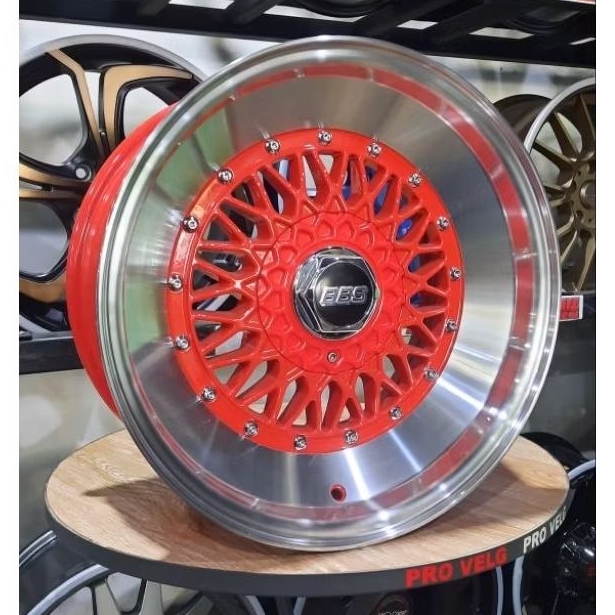 Velg Mobil Ring 16 Celong/Belang PCD 4×100/114.3 Rep. BBS LM Racing Wheel Brave 59005