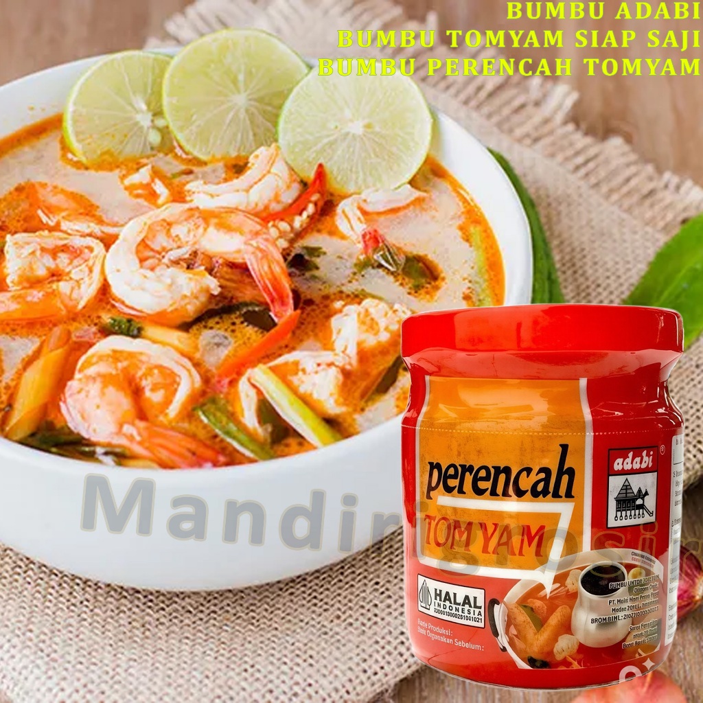 

Bumbu Perencah Tomyam * Adabi * Bumbu Tomyam Siap Saji * 200gr