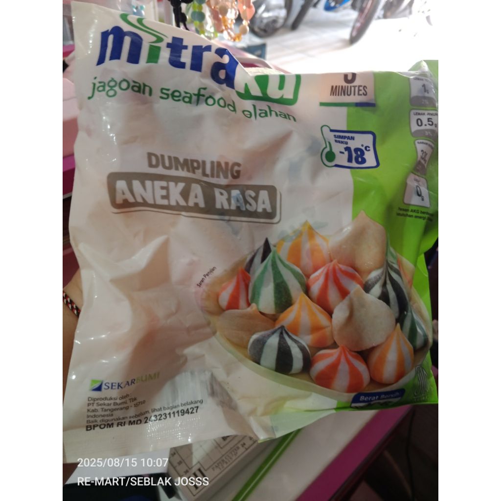 

DUMPLING MIX MITRAKU FROZEN