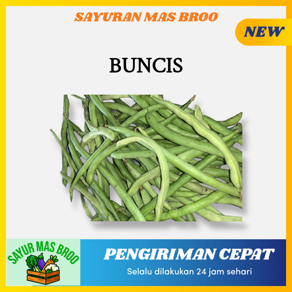 

Sayur Buncis - Toko Sayuran Mas Broo Kota Palembang