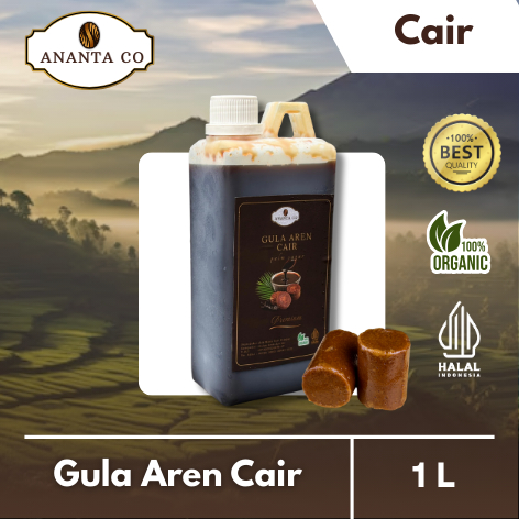 

Gula Aren Cair 1 Liter Murni Asli | Palm Sugar Syrup | Ananta Co