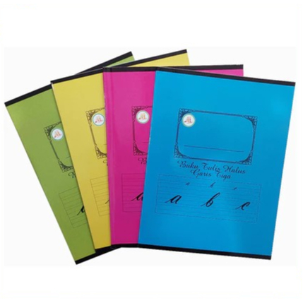 

[1 pcs] Buku Tulis Halus Garis 3 & Garis 5 Merk AA