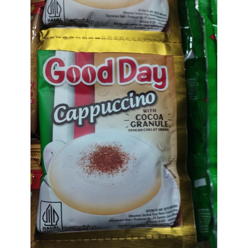 

GoodDay Cappuccino renceng isi 10 sachet