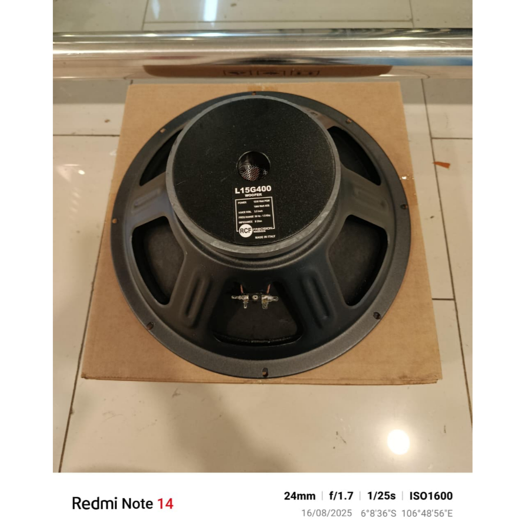 Speaker komponen rcf LF15g400 15inch mid low