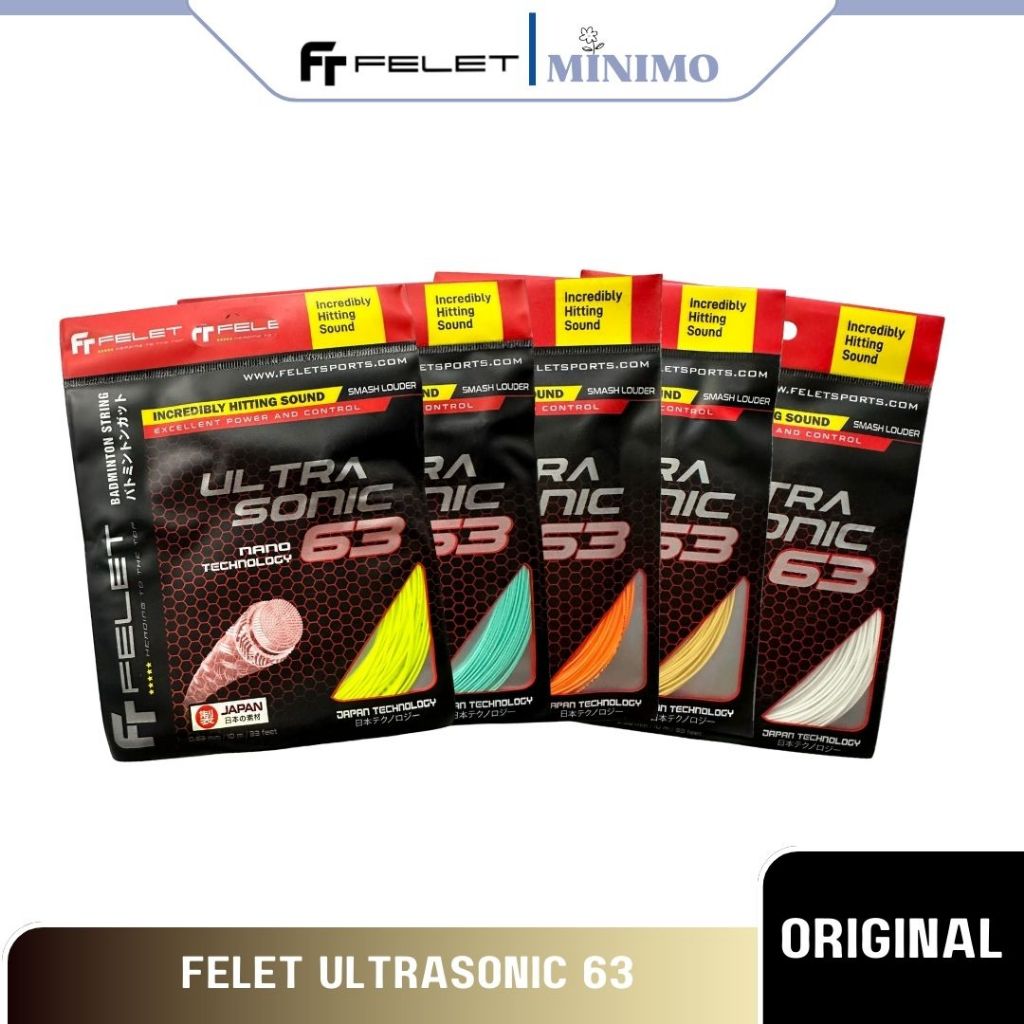 Senar Raket Badminton Felet Ultrasonic 63 Original
