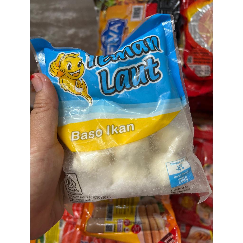 

Teman Laut Bakso Ikan 200gr / Bakso Ikan Teman Laut