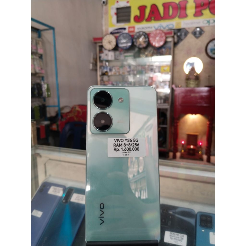 HP SECOND MURAH BERGARANSI VIVO Y36 RAM 8+8/256