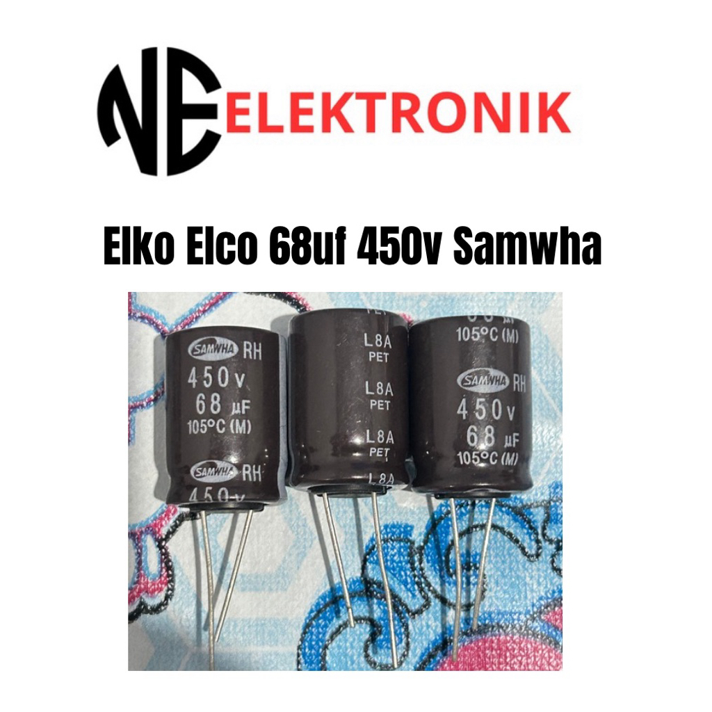Elko elco 450v 68uf