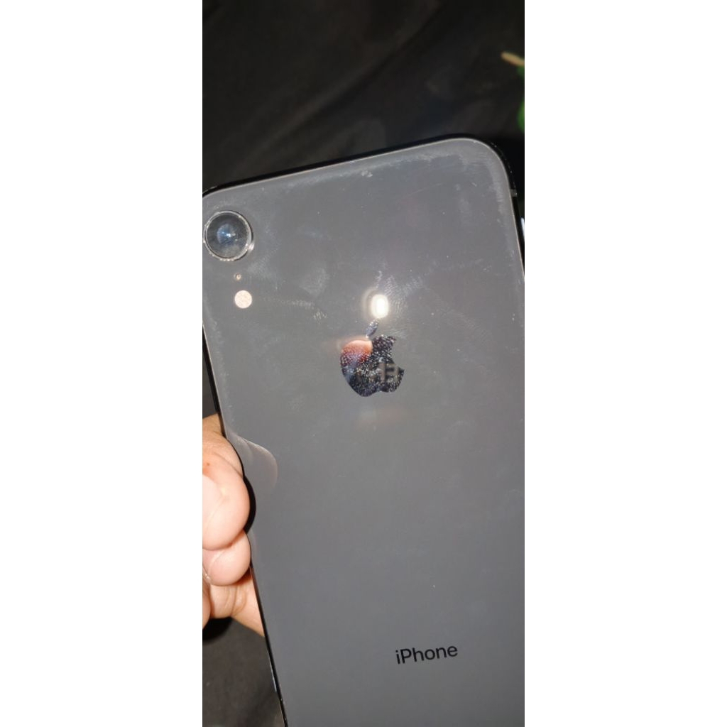 housing belakang iPhone xr black
