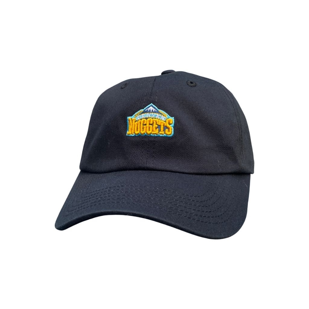 Topi Baseball Nba Denver Nuggets Black OSFA Second Original Murah