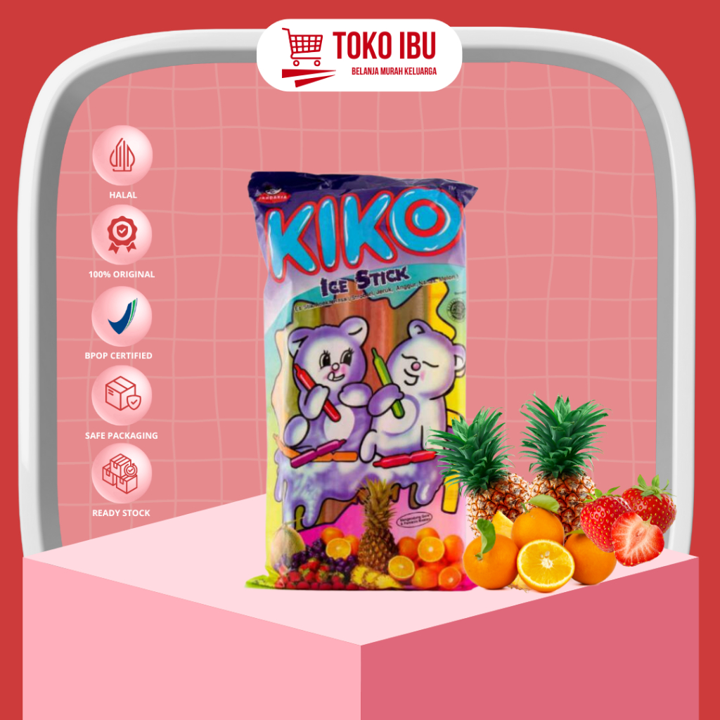 

Es Kiko Jelly - Es Kiko Jelly Terbaru Indonesia | Kiko Ice Stick Es Bon Bon |Jelly Stik Isi 10 x50ml
