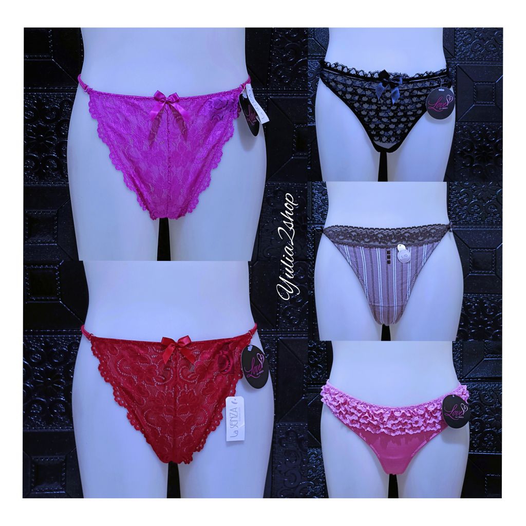 SALE NEW LA SENZA LOVE THONG/G STRING  LASENZA CELANA DALAM WANITA