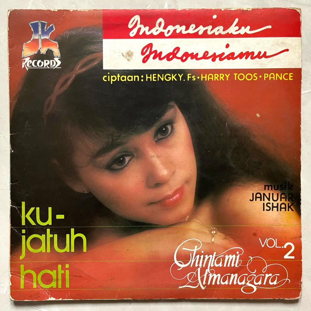 Piringan hitam vinyl - Chintami Atmanagara - Vol. 2 Indonesiaku Indonesiamu