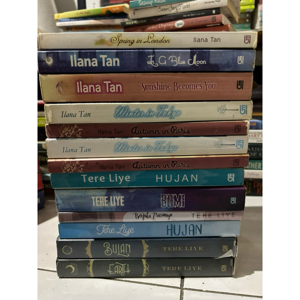 Preloved Novel karya Ilana Tan