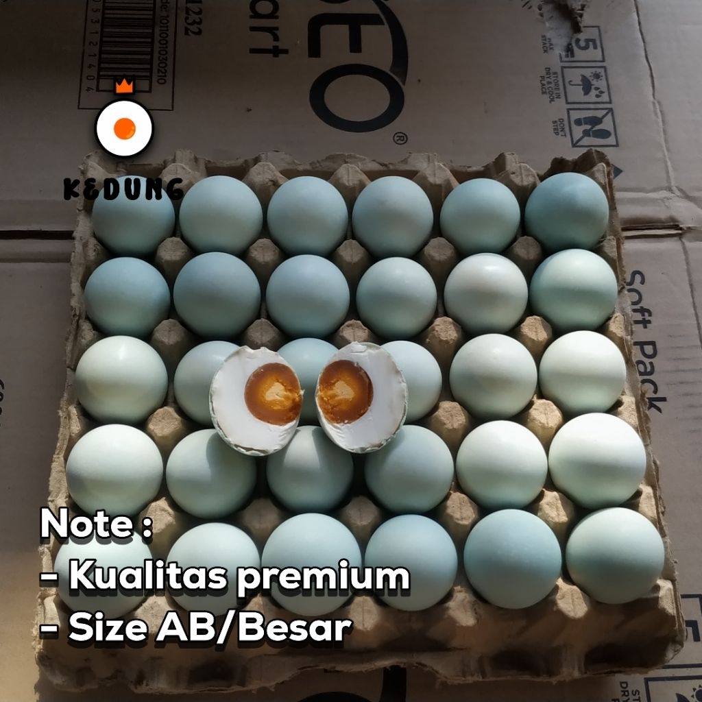 

telur asin premium (isi 6 butir), size ab/besar memenuhi kebutuhan nutrisi