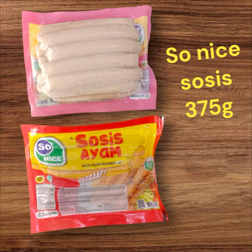 

So nice sosis ayam 375gr