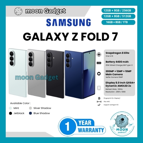 HP SAMSUNG GALAXY Z FOLD 7 16/1TB, Z FOLD 7 12/512GB, Z FOLD 7 12/256GB & Z FLIP 7 12/512GB (BNIB)
