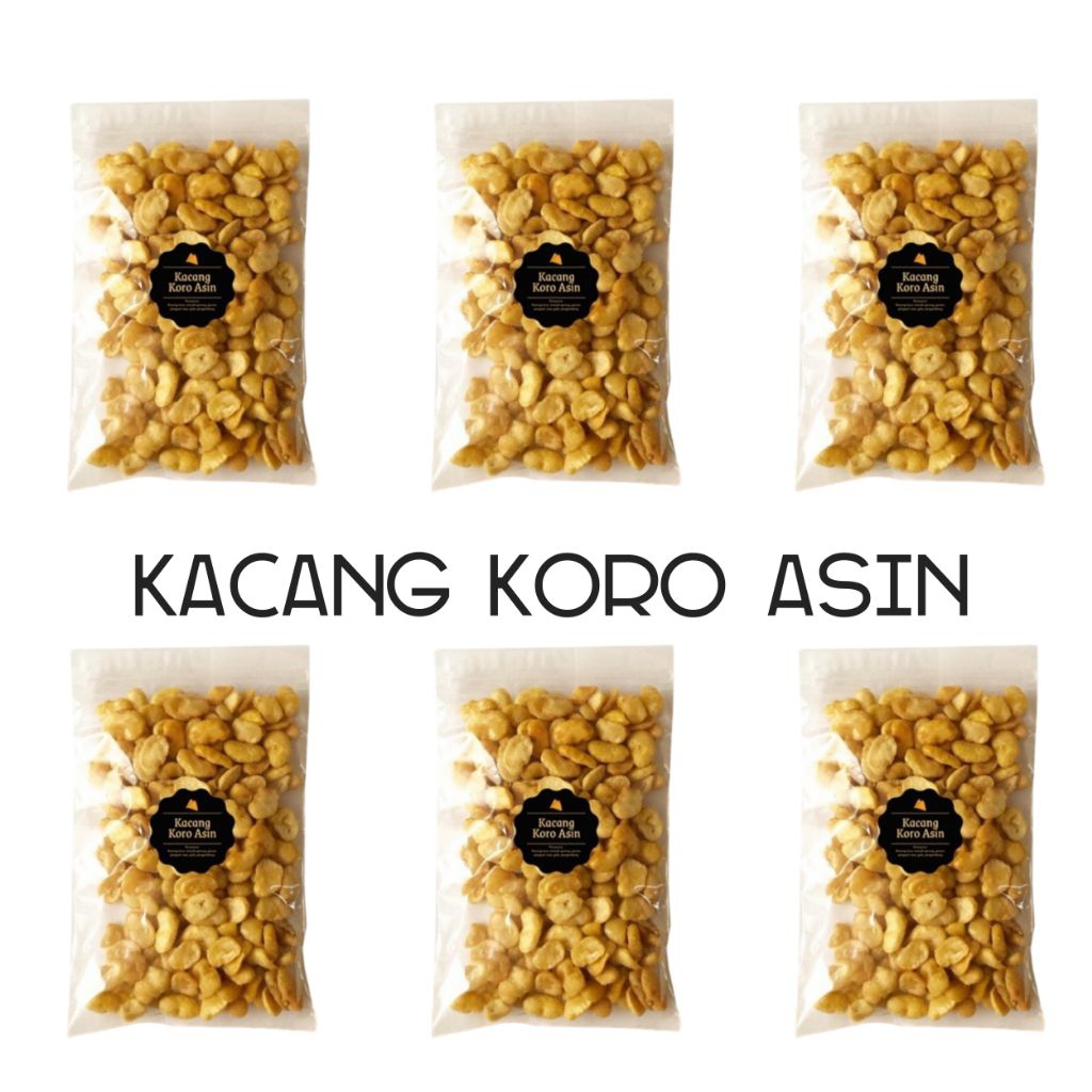 

Cemilan Snack Kacang Koro Asin