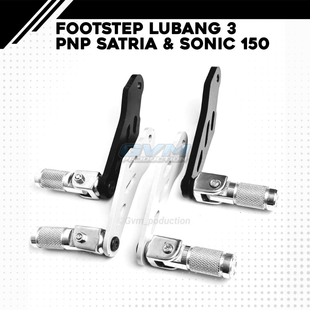 Step Belakang Satria Fu Jalu Lipat CNC Satria FU/FI dan Sonic 150R Step Belakang