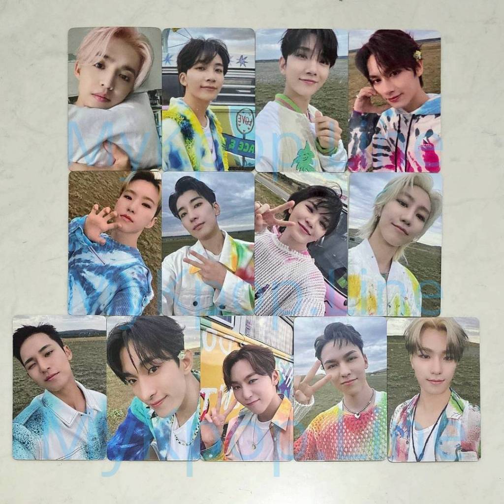 PC Seventeen YZY B Heaven Photocard Official SVT Yizhiyu Scoups Jeonghan Joshua Jun Hoshi Wonwoo Woo