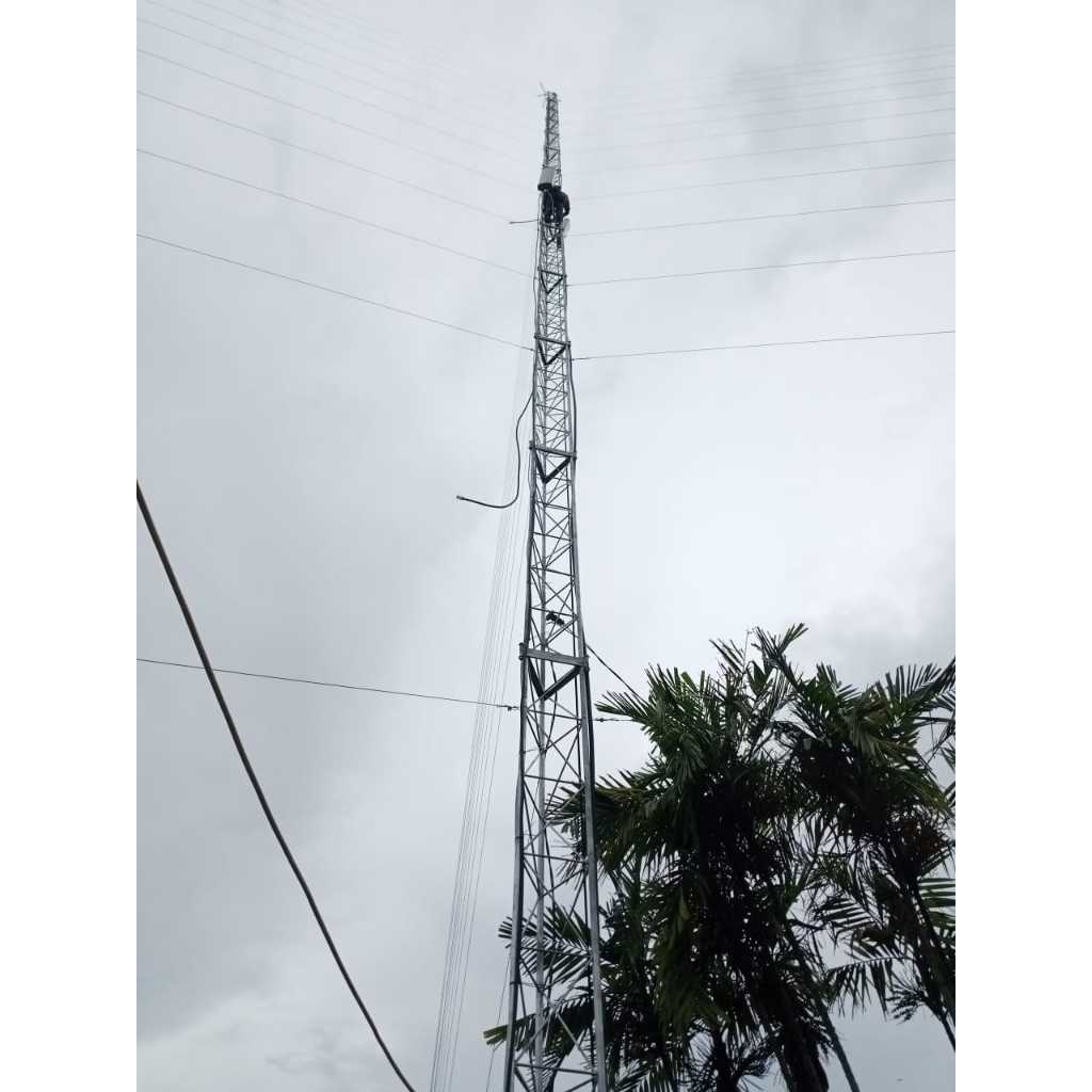 Installasi Penguat Sinyal HP GSM 4G Sumatera Repeater GSM Penguat Sinyal Hp
