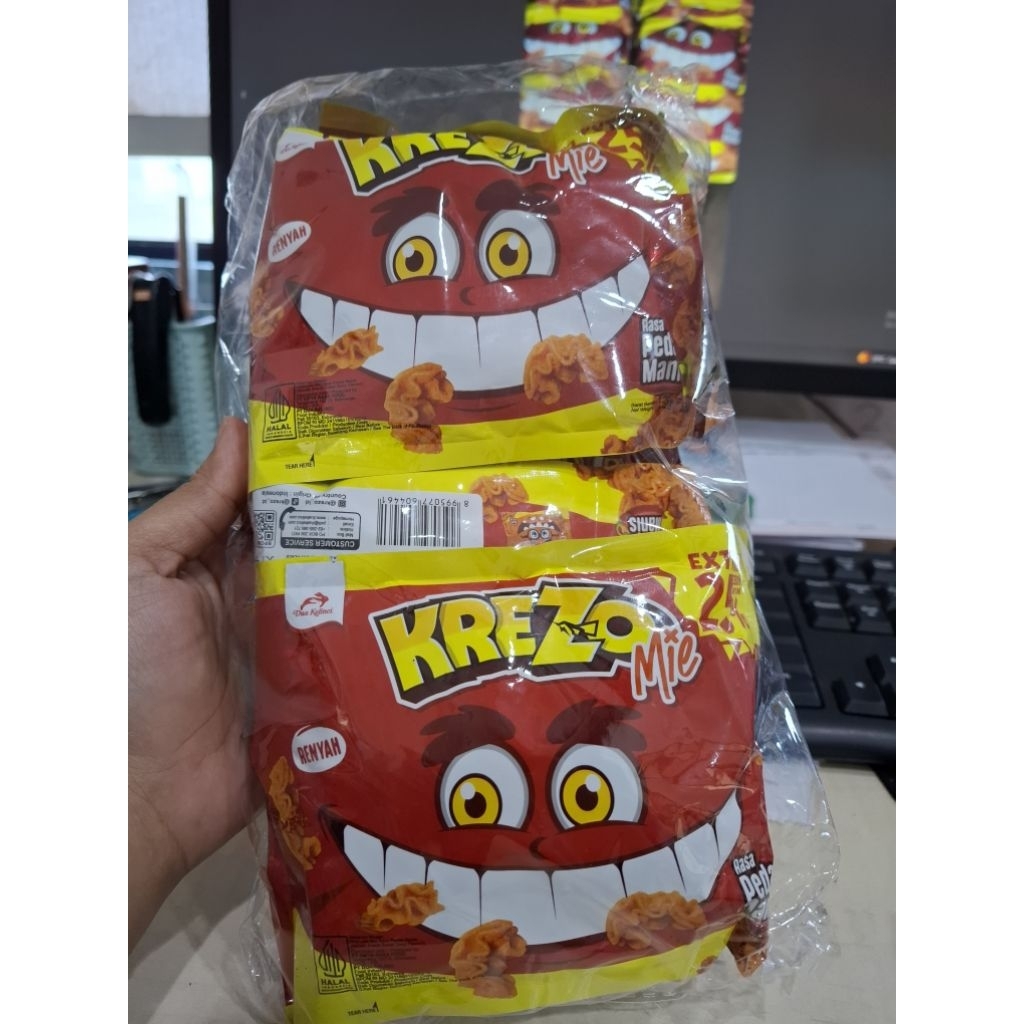 

KREZO MIE - Dua Kelinci Kemasan Karton (10pack=100pcs) / 2 varian rasa