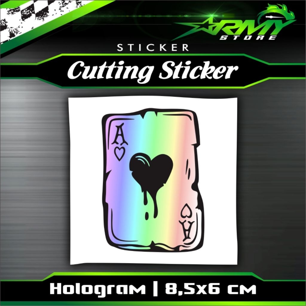 

Stiker Kartu Hologram
