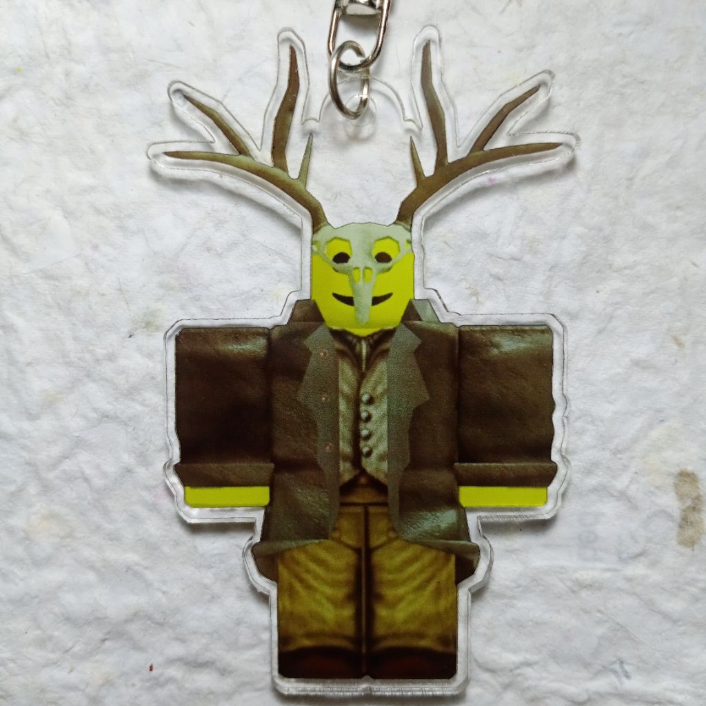 ganci CULTISTS 99 Nights in the Forest keychain gantungan kunci Cultists