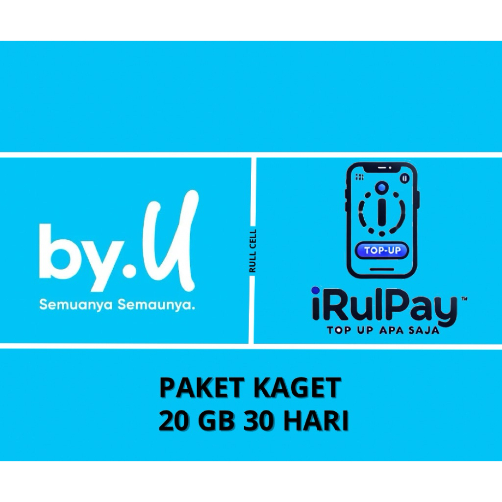 By.U Paket Kaget 20 GB 30 Hari