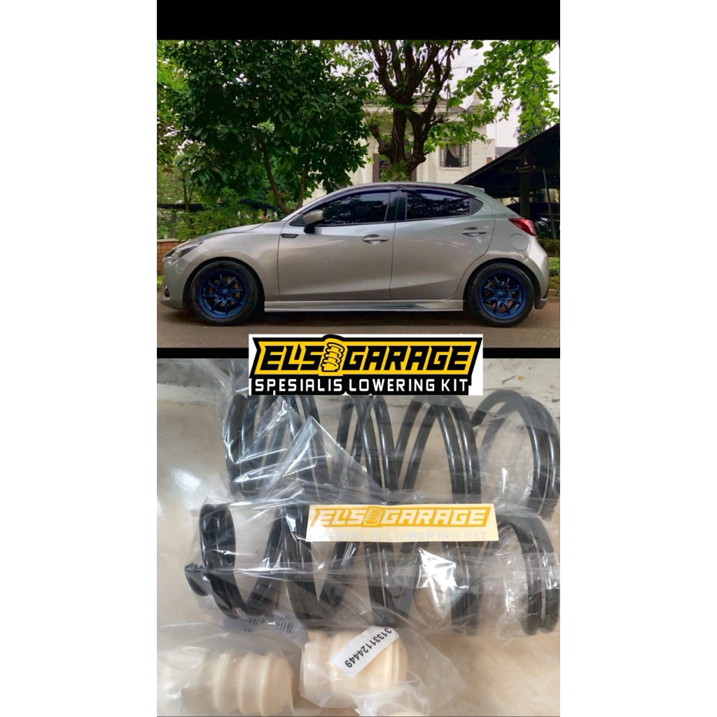 LOWERING KIT PER CUSTOM CEPER MOBIL MAZDA 2 SKYACTIV/NON SKY