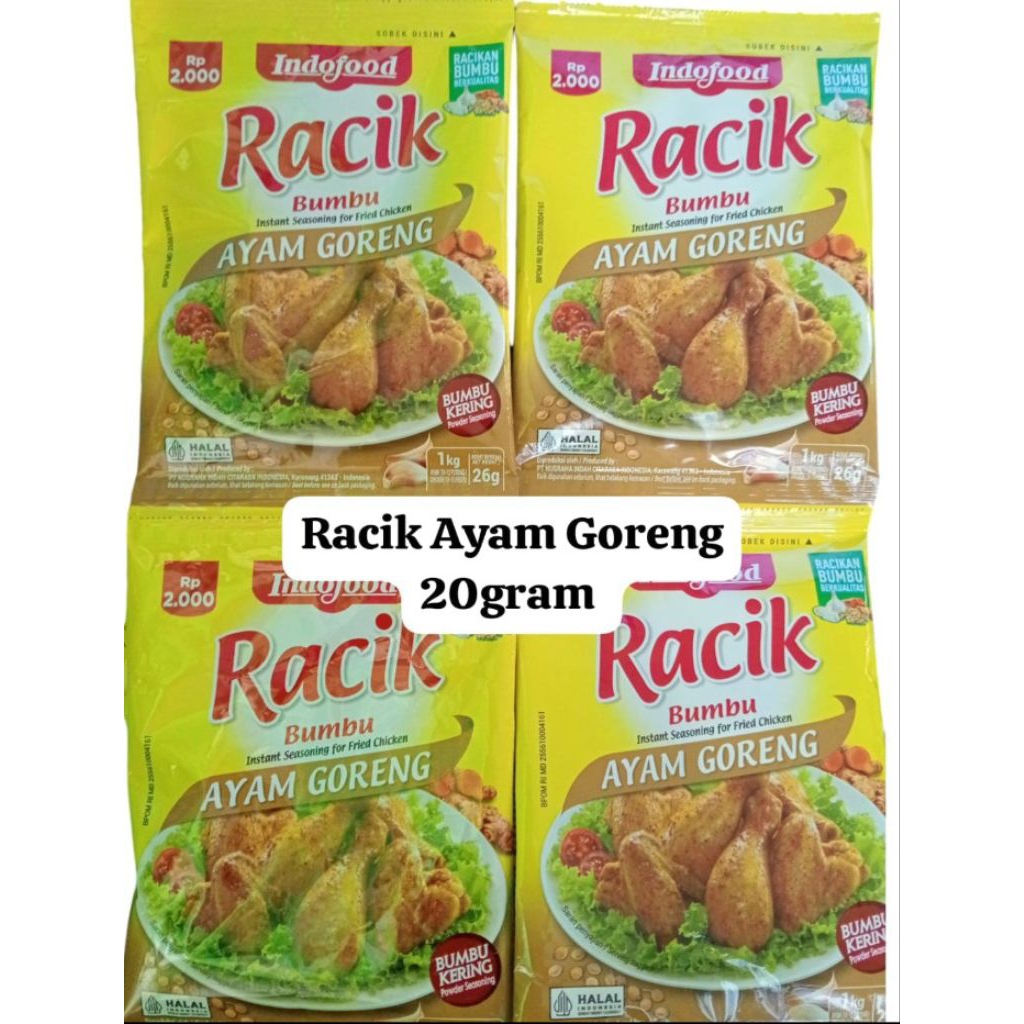 

Racik bumbu renteng renceng enak