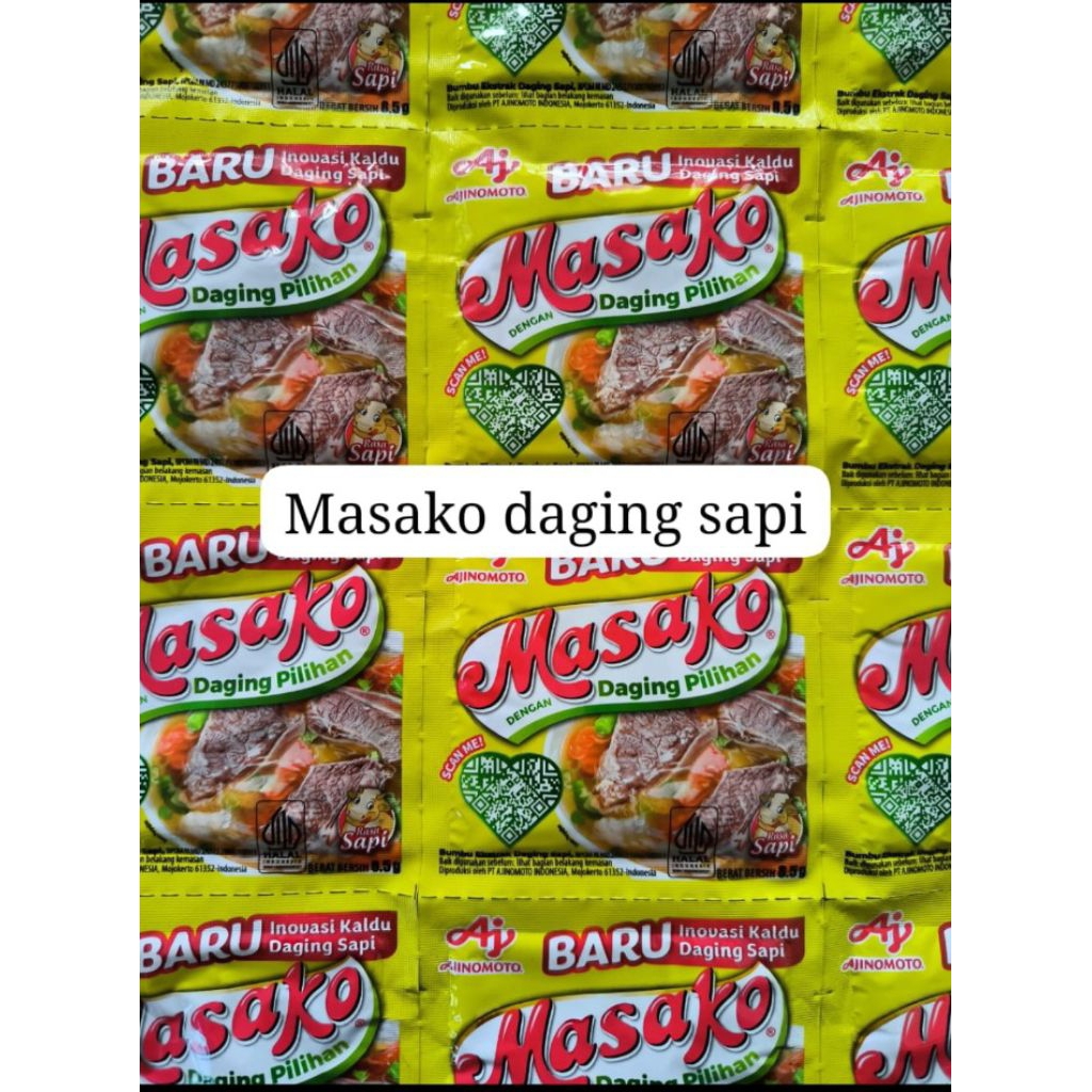 

Masako daging sapi penyedap rasa enak